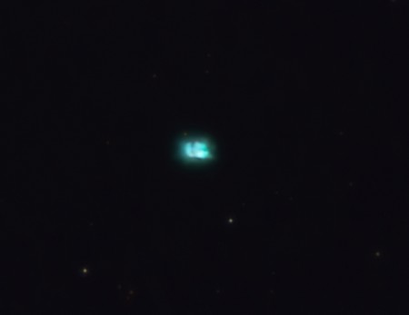 Ngc 7027 30cm-es Newton és barlow2x nyújtó kombója.